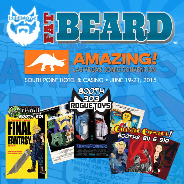 2015 Amazing Las Vegas Comic Con Prints by Fat Beard