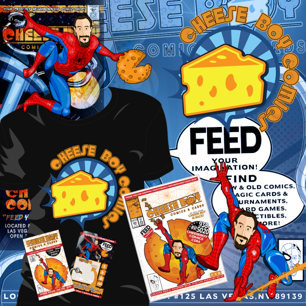 Cheese Boy Comics Branding