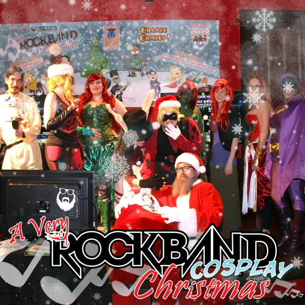 Rock Band Christmas Party & Costume Contest Photos