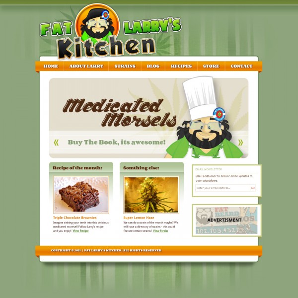 Fat Larry's Kitchen Website