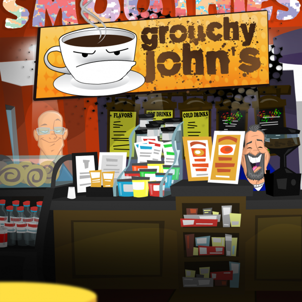 Grouchy John's Coffee Shop Website