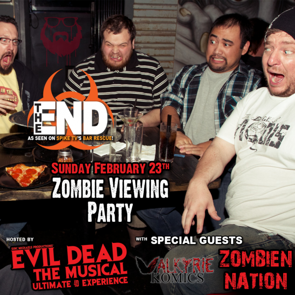 Zombie Viewing Party in Las Vegas Photos